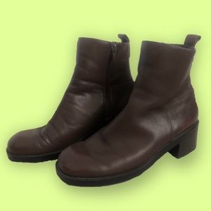 Westie’s Brown Leather Boots
